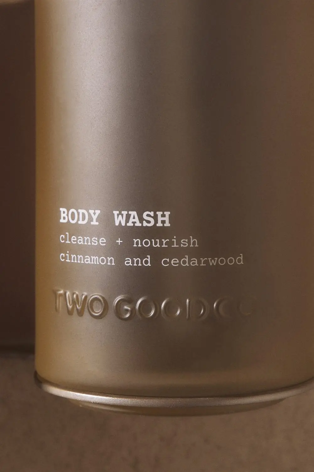 Two Good Co hand wash in a fitted-out End of Trip washroom